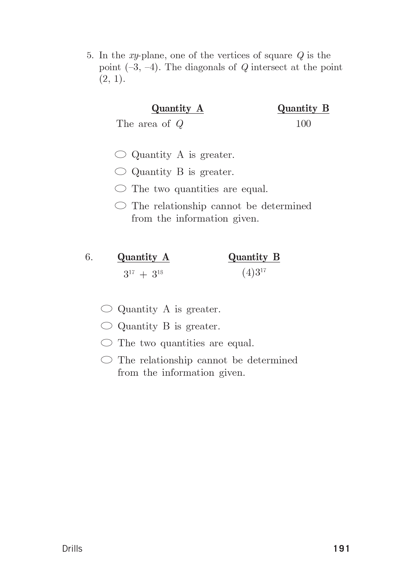 Extended ebook content for Crash Course for the GRE, 6th Edition: Math